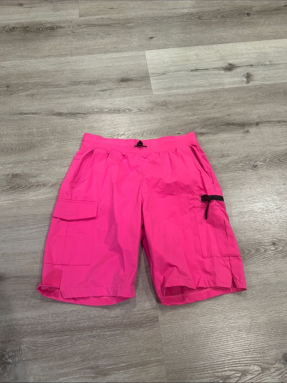 Women’s Bright Pink Utility Cargo Shorts accidentally bought 2